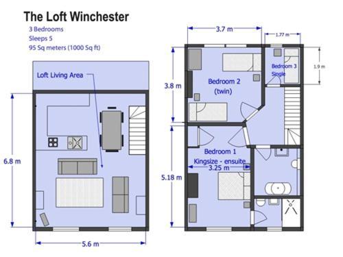 The Loft Winchester Exteriör bild